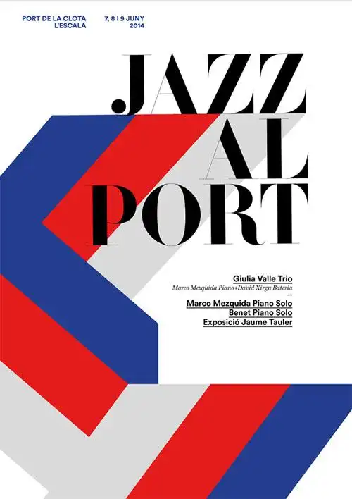 海报设计灵感:简约独特的图形图案排版 by qui