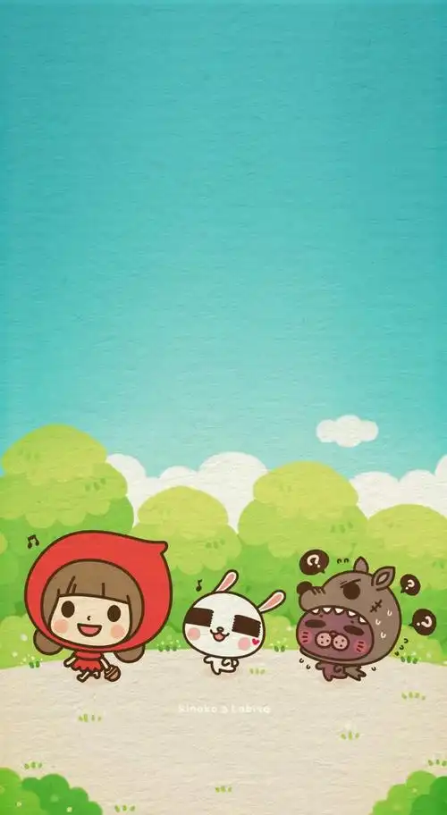 卡通 壁纸 iphone