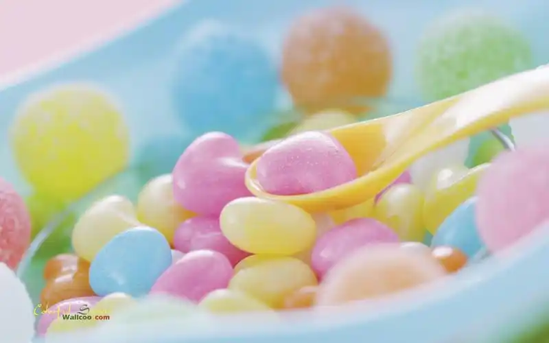 缤纷糖果摄影宽屏壁纸