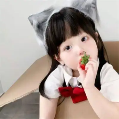 网上火爆的超萌可爱真人小女孩头像 高质量人类幼崽头像图片大全