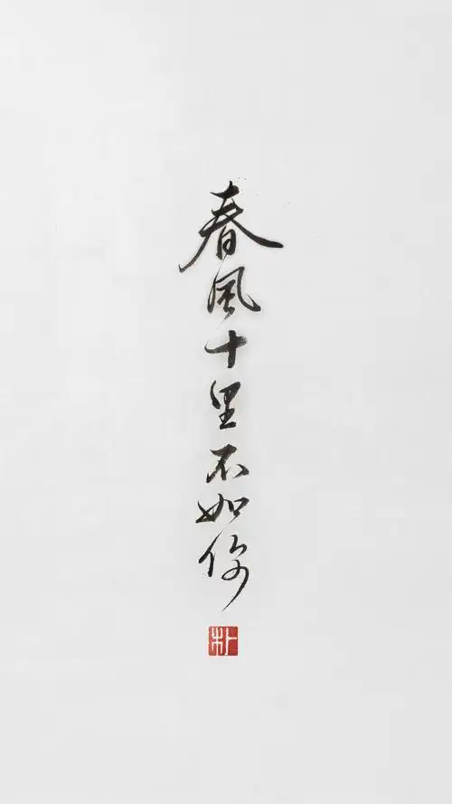 每日一图 春风十里不如你