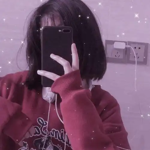 超好看的女生挡脸头像#仙气飘飘##手机挡脸##吐泡泡#憨憨西