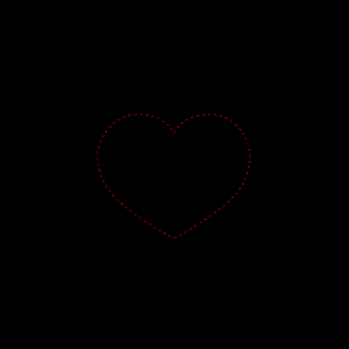 插画gif黑色背景gif爱心gif烟花gif