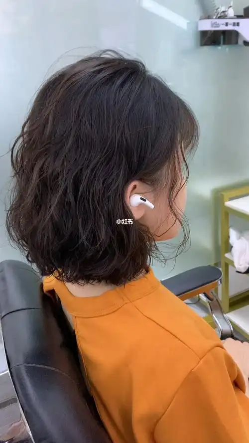 慵懒烫法式卷中短发烫发推荐好打理