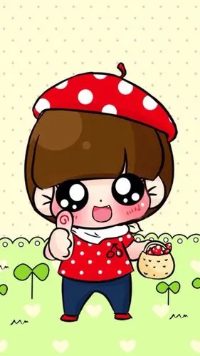 清新q图版本简约时尚布艺原创卡通漫画手绘插画动漫可爱经典个性萌萌