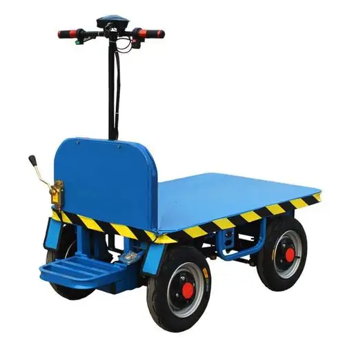电动搬运四轮移动王移动载重小型手推车货车拉货平板手推车