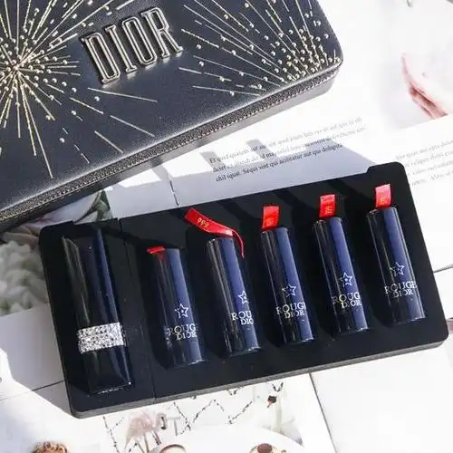 法国dior迪奥2020新款限量版烟花星空套盒口红6支热门色号套装礼盒