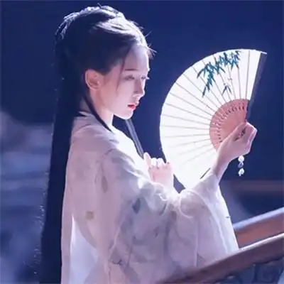 古风侧脸头像女真人 唯美美女图片头像侧脸