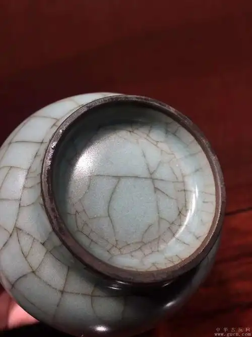 官窑瓷器葫芦瓶这包浆润润到最正