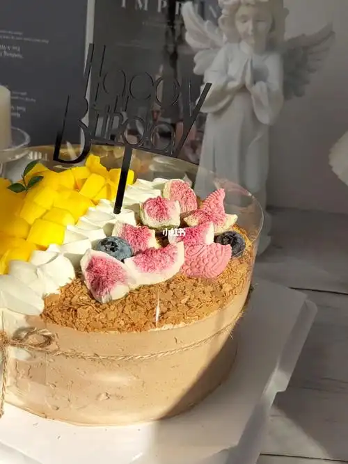 8英寸水果双拼蛋糕