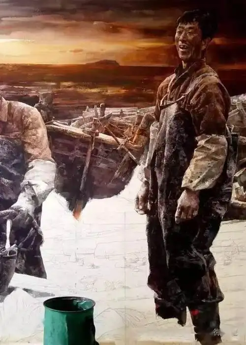 全国美展金奖得主:王绍波水彩画