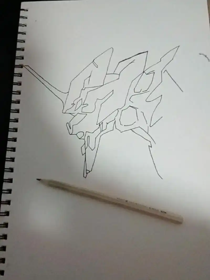 第一次画初号机