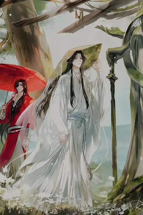 天官赐福花城谢怜双人海报