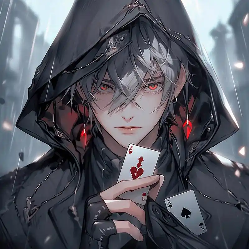 这款杀气十足的动漫头像男,简直燃爆了!