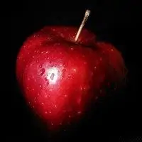 红色蛇果图片 个性水果头像 可口的红苹果