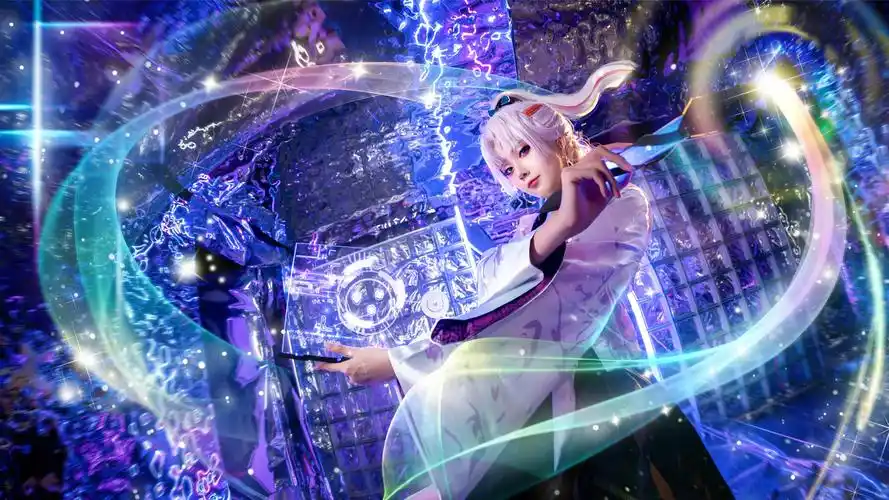 王者荣耀上官婉儿天狼绘梦者cosplay写真