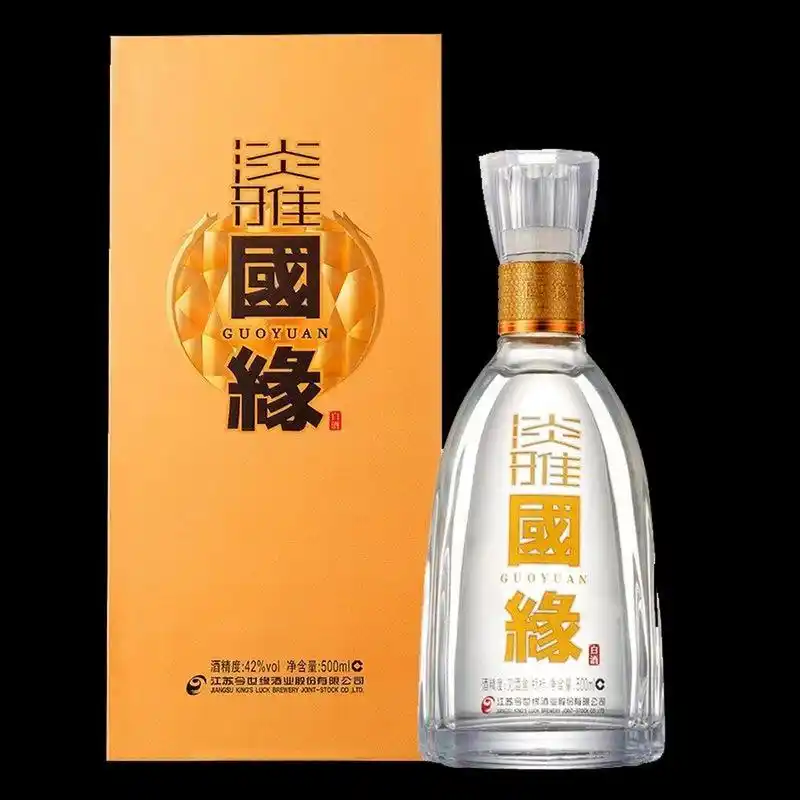 国缘产自江苏,口感绵柔淡雅 产自江苏,口感绵柔淡雅