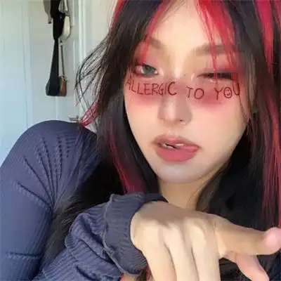 ins潮流甜酷辣妹女生头像最新版 好看精致的辣妹头像小众女头_女生