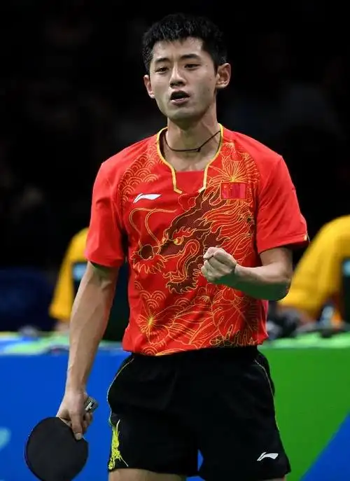 张继科晋级乒乓球男单四强