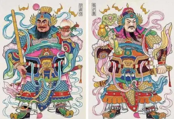 门神,为何有那么多?该贴哪二位呢?