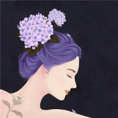 动漫女生头像唯美成熟 手绘头像女生唯美简约 - 微信头像 - 潮人个性