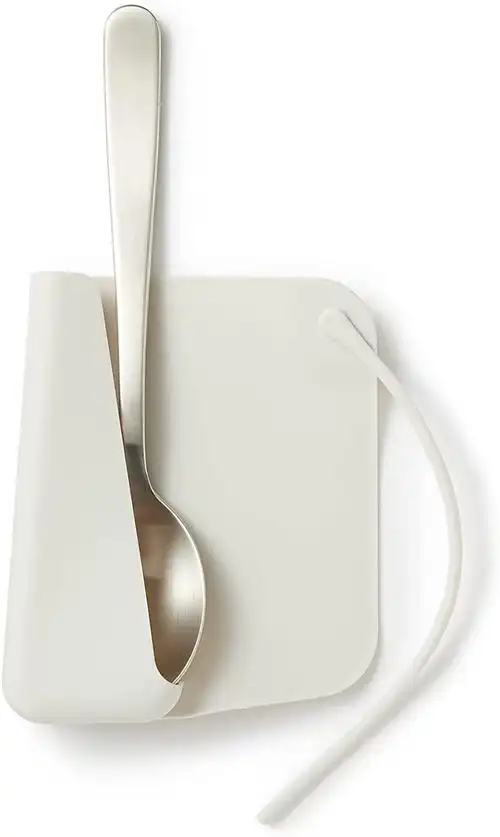 无印良品 硅胶 餐具套 灰色 44341261