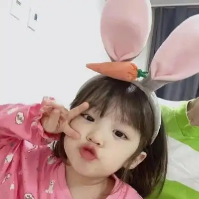 女生萌娃头像_微信头像_我要个性网