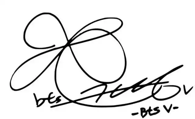 超有特色盘点7位拥有超可爱签名的kpop偶像jisoo的签名爱了