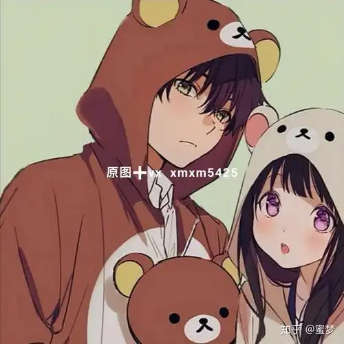 抖音热门头像超可爱的新年情侣头像