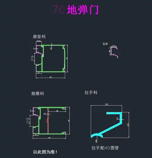天津鑫亿生产的55断桥隔热铝材怎么样加工厂品质很好瑞昌  地弹门