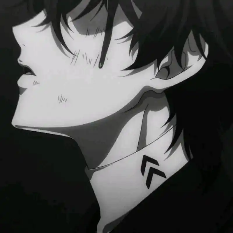 无水印/黑白/微丧/男生/动漫头像 资源网上查找,侵权必删,无水印禁盗