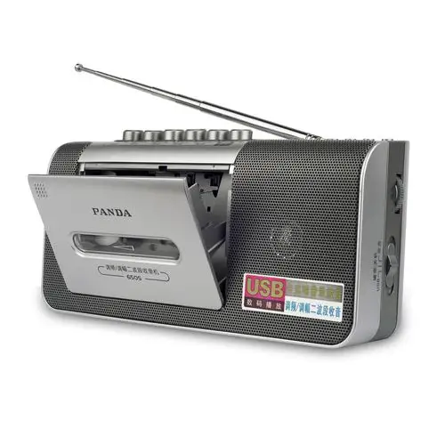 熊猫6505磁带播放机老式收录机收音机录音机怀旧播放器复古单放机卡带