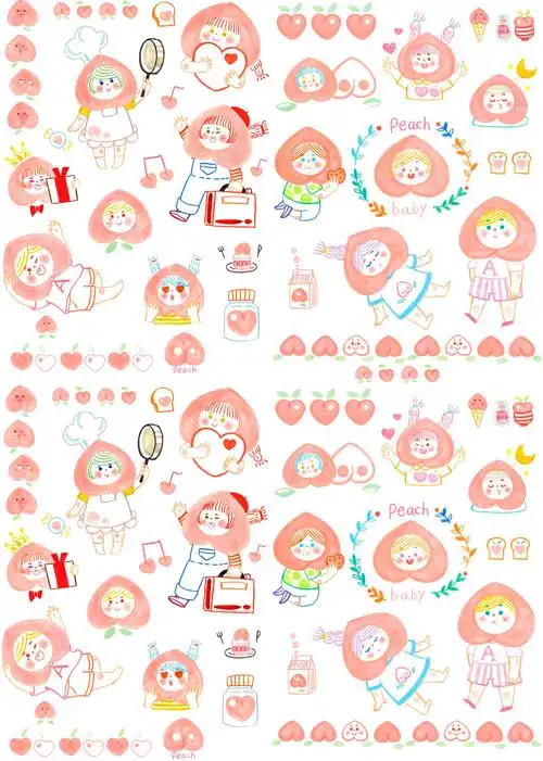 【jinxd】手帐素材胶带贴纸