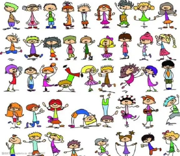 卡通人物素材图片