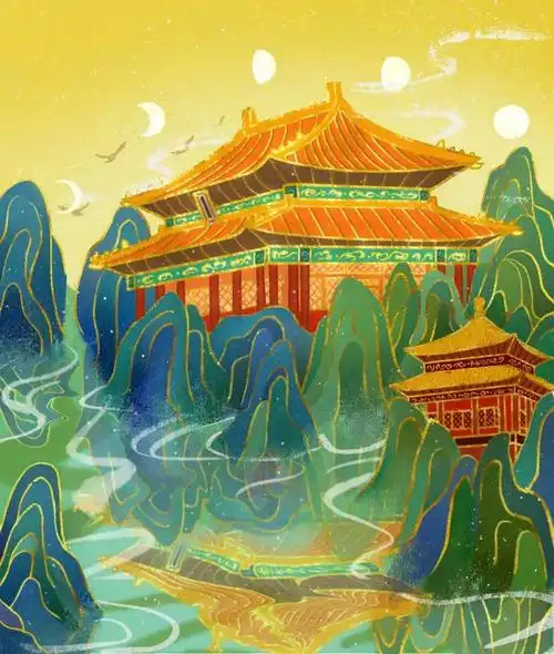 美到沉醉北京中小学生画说故宫