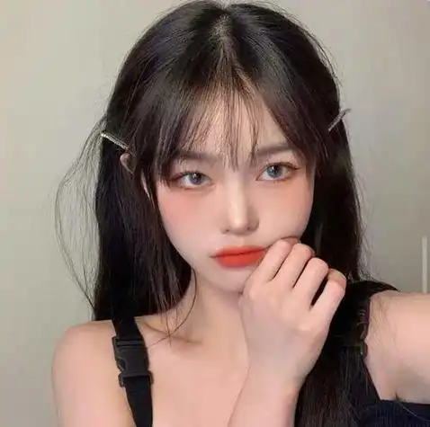 ins高冷范女生头像