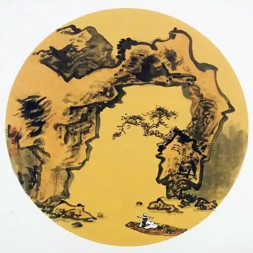 圆形卡纸绘画汇总(各位老师)