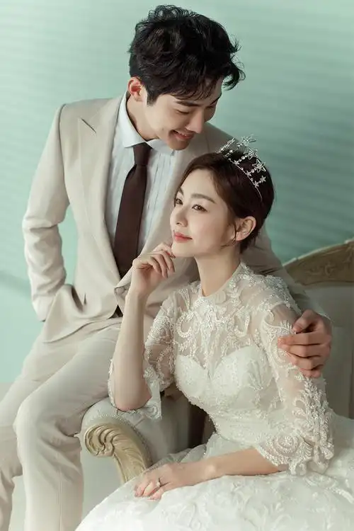 唯美韩式婚纱照婚纱照风格欣赏-重庆乐玛婚纱摄影婚纱照图片-赞耶