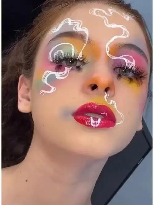 服装设计灵感妆容