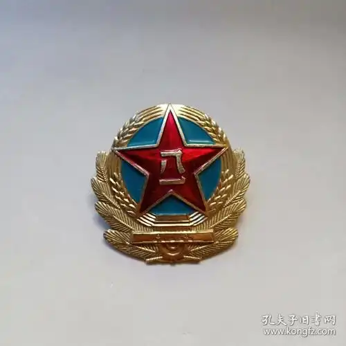 老解放军帽徽