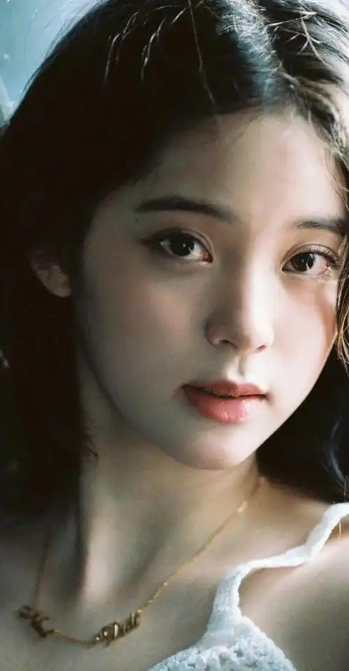 欧阳娜娜的长相属于甜美可爱型,五官精致,脸型小巧加上她的一双大眼睛