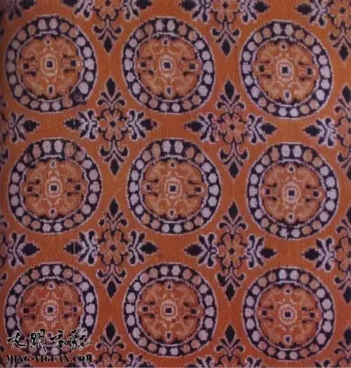 唐 联珠团花纹锦2