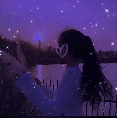 星空装女生头像