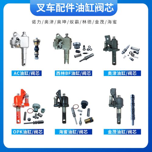 手动液压搬运车地牛油封修理包密封圈升降阀压力阀体油缸阀芯组件