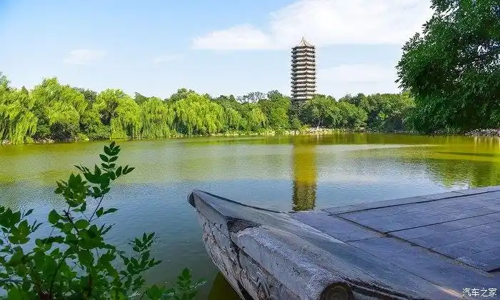 【图】羡慕的校园风景,清华大学校园春色._风光330论坛_汽车之家论坛