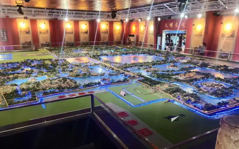 【圆明园遗址公园】沙盘全景模拟展