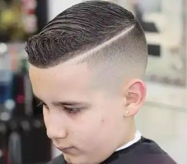 儿童刻痕发型图案大全,小男孩图片,发型图片