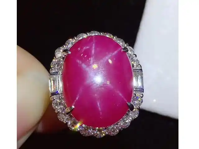 人工合成星光红宝石怎么识别