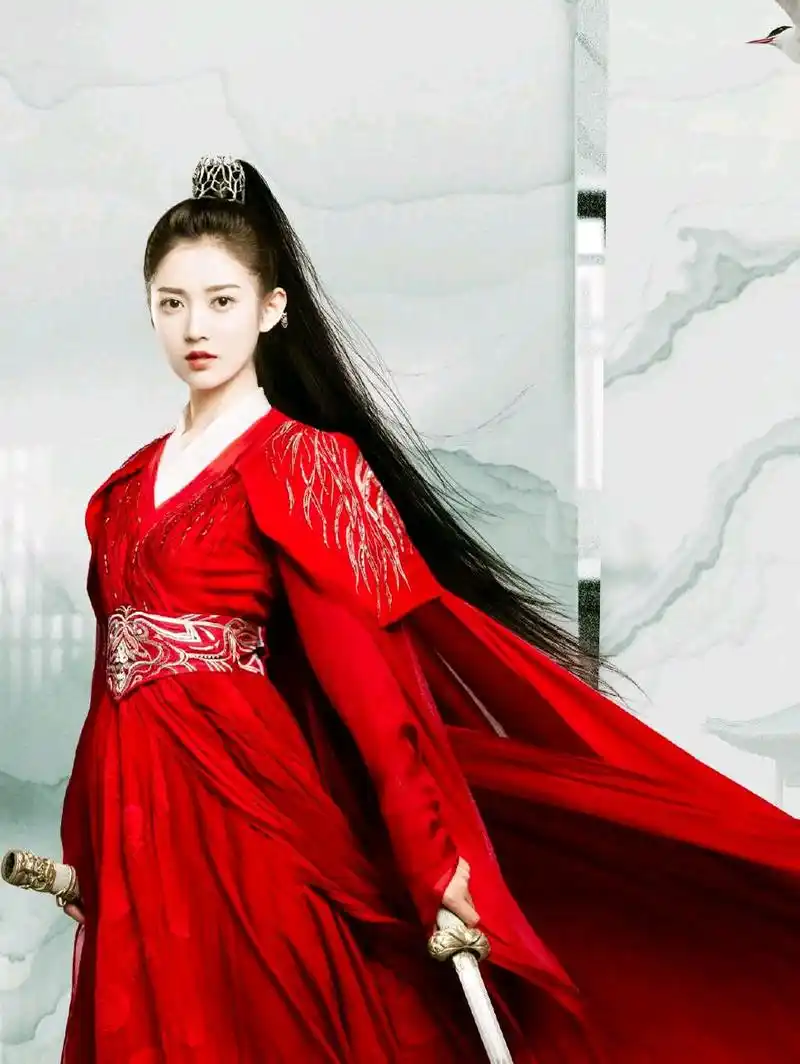 24位女星绝美红衣古装造型!美人如玉,倾国倾城