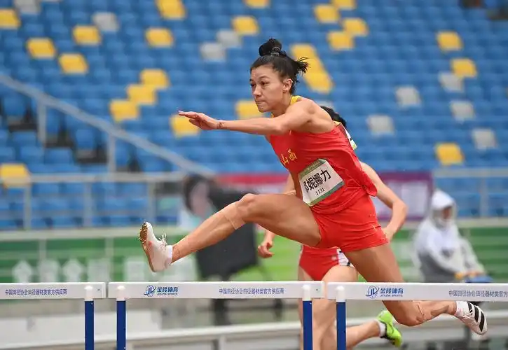 田径——女子七项全能:100米栏赛况